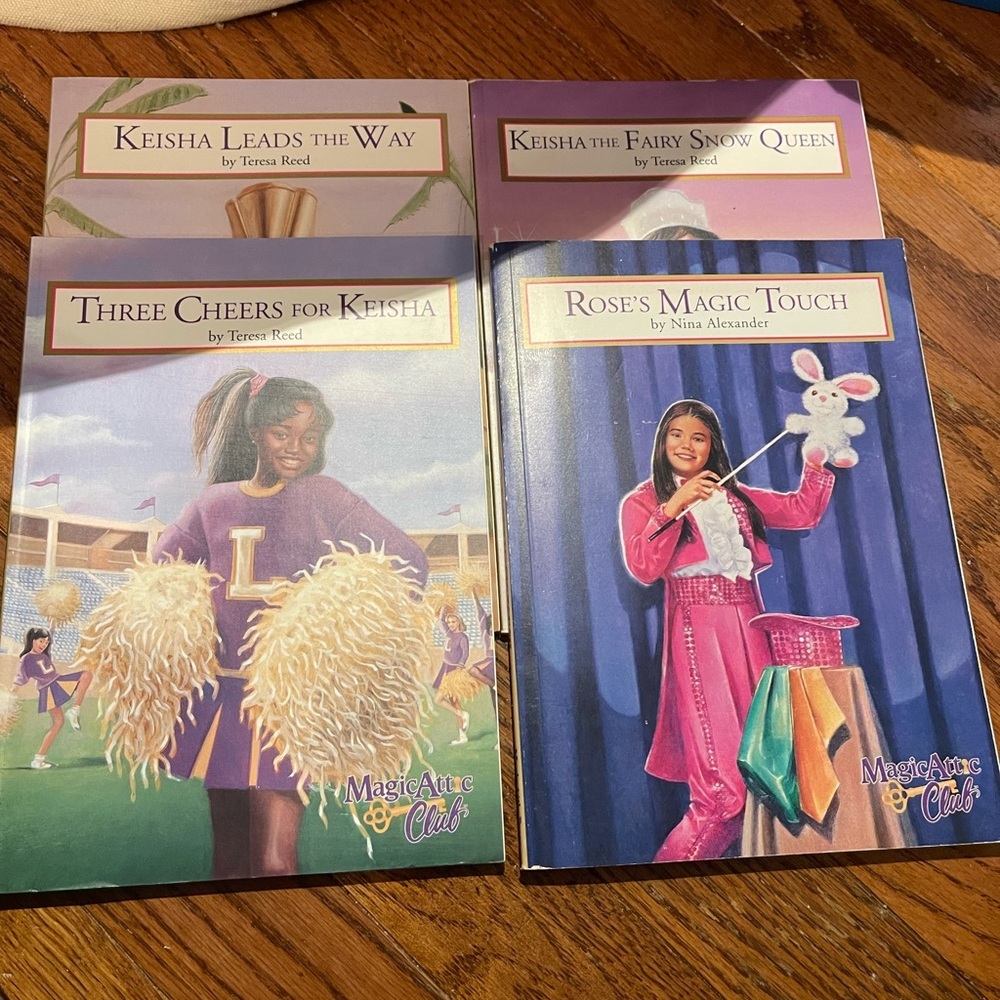 Lot of 4 Magic Attic Club Paperback Books